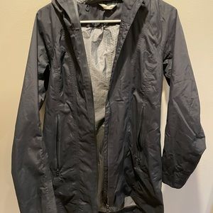Black Lululemon raincoat